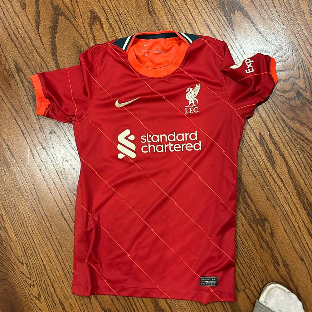 Boys Nike Liverpool Jersey